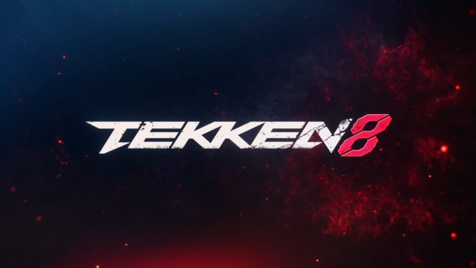 Le logo de Tekken 8 pendant une bande-annonce de gameplay